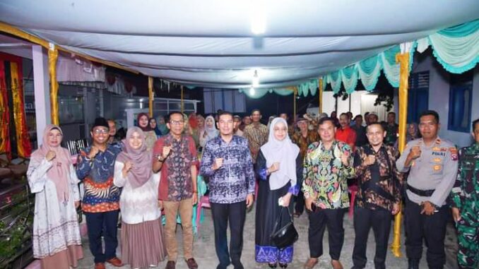 Wali Kota Sawahlunto H. Deri Asta menghadiri Pisah Sambut Kepala Desa Sikalang