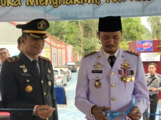Walikota Bukittinggi resmikan UMKM Center Lapas Bukittinggi.