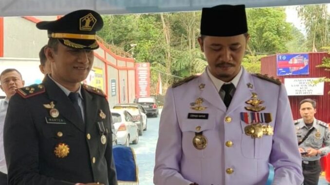 Walikota Bukittinggi resmikan UMKM Center Lapas Bukittinggi.
