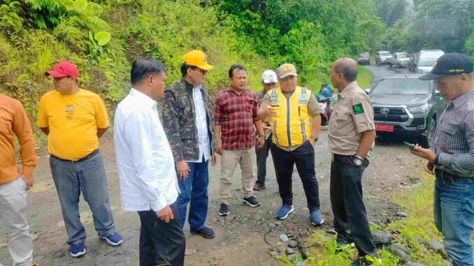 Zulkenedi Said Desak Dinas BMCKTR Prioritas Pembangunan jalan Simpang Empat-Talu-Panti