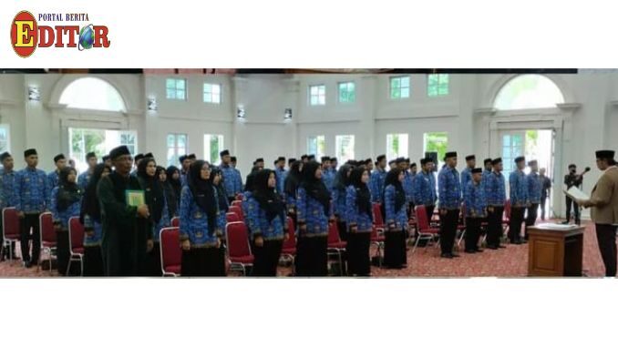 64 PPPK Tenaga Teknis di Lingkungan Pemko Bukittinggi dilantik Wako Erman Safar