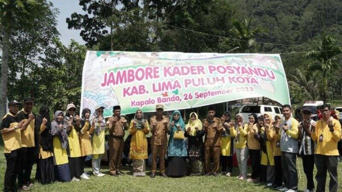 Dinas Kesehatan Selenggarakan Jambore Kader Posyandu Pertama Kalinya di Limapuluh Kota
