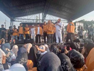 Jalan Sehat Partai Hanura di Padang Sukses, Puluhan Ribu Warga Ramaikan Danau Cimpago