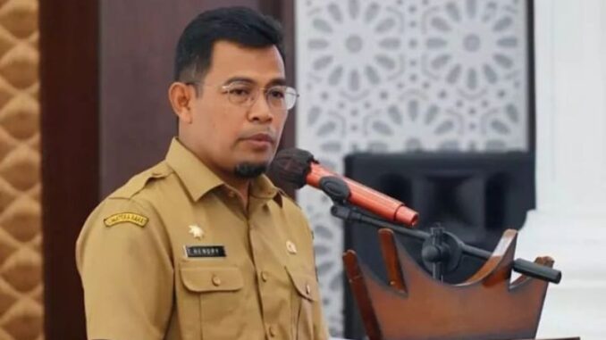 Kadis Pertanian dan Pangan Hendry