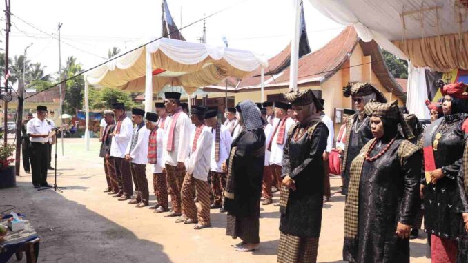 Pelantikan pengurus KAN dan Bundo Kanduang Kenagarian Tiakar masabakti 2023-2028