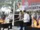Pemusnahan 54.1 Kg Barang Bukti Ganja bersama Bupati Safaruddin.