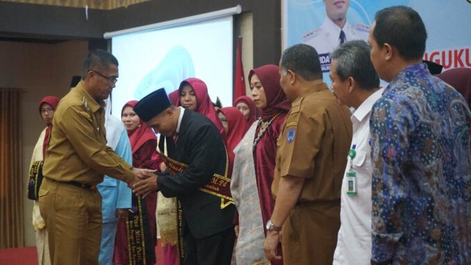 Pengukuhan Guru Penggerak Angkatan ke-6 Kota Payakumbuh dan Penutupan Pelatihan Pengimbasan Program Belajar Metode Gasing