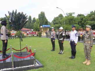 Polres Payakumbuh gelar Apel Gelar Pasukan Operasi Zebra Singgalang 2023