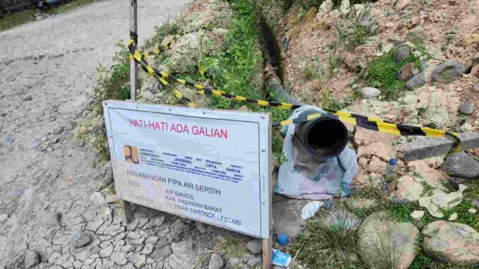 Proyek Optimalisasi SPAM Air Bangis Kabupaten Pasaman Barat