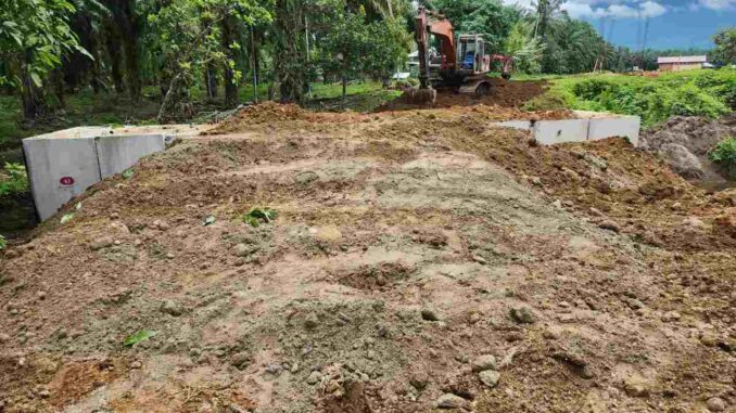 Proyek milik Dinas BMCKTR Sumbar di Pasaman Barat sulit dikonfirmasi seputar progres