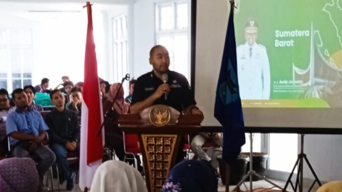 Wakil Gubernur Sumatera Barat H. Audy Joinaldy