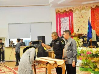 Wakil Gubernur Sumatera Barat H. Audy Joinaldy didampingi Wali Kota Sawahlunto H. Deri Asta