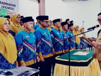 Akhiyen Nuardi Dikukuhkan Sebagai Ketua PD-PGMNI Kabupaten Pesisir Selatan
