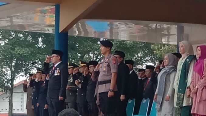 Bupati Eka Putra Pimpin Upacara Hari Kesaktian Pancasila