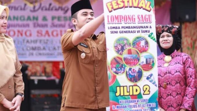 Festival Lompong Sagu II Kelurahan VI Suku diresmikan Wawako Solok.
