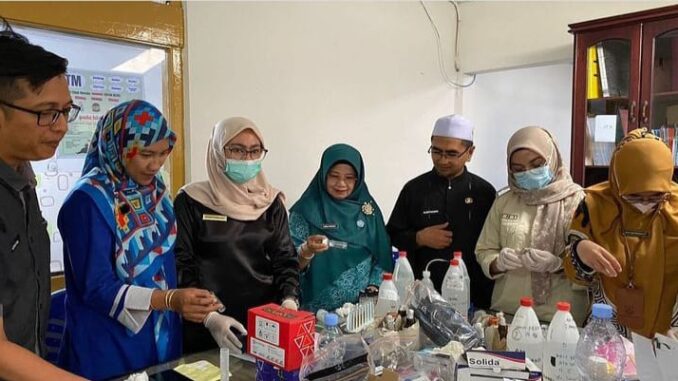Pemko Bukittinggi lakukan Survey Kualitas Air Minum Rumah Tangga.