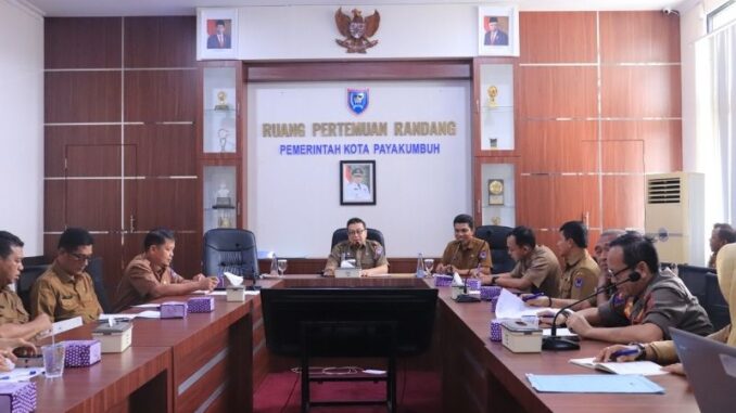 Pemko Payakumbuh gelar rapat persiapan HUT Kota Payakumbuh ke-53