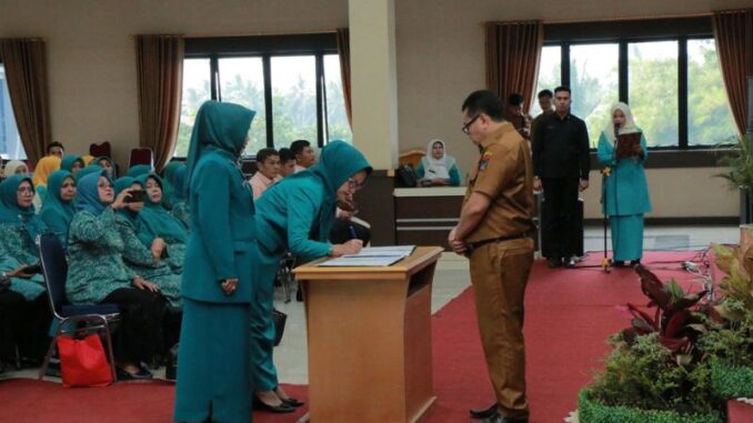Serah terima Ketua TP PKK dan Ketua Dekranasda Kota Payakumbuh