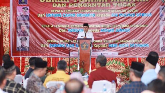 Sertijab Kalapas Kelas II B Solok