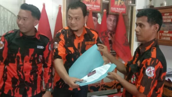 Amri Simanjuntak terpilih sebagai Ketua PAC Pemuda Pancasila Bandar Pulau.