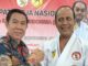 Boy Rafli Amar bersama tokoh perantau Minang, Bakri Maulana, Bacabup Pessel.