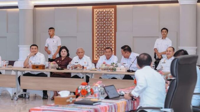 Bupati Batu Bara Ir. H. Zahir, M.AP., menghadiri temu ramah sekaligus perkenalan Pj Gubernur Sumatera Utara.