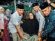 Bupati Batu Bara Ir. H. Zahir, M.AP.,dalam kunjungan ke Desa Mekar Baru.