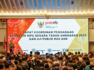 Bupati Batu Bara Ir. H. Zahir. M.AP hadiri Rapat Koordinasi Persiapan Pengadaan ASN Tahun 2023.