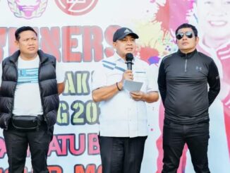 Bupati Batu Bara menutup Liga Kampung U-17 Kabupaten Batu Bara Tahun 2023.