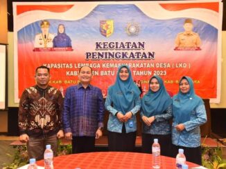 Ketua TP PKK Kabupaten Batu Bara buka kegiatan peningkatan LKD se-Kabupaten Batu Bara Tahun 2023.