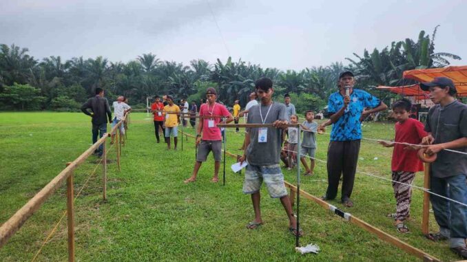 Layang - Layang Tagak Tali di Pasbar, Rp.15 Juta menanti.