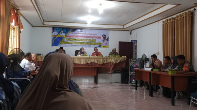Nagari Aia Gadang terus tingkatkan pembangunan sarana - prasarana.