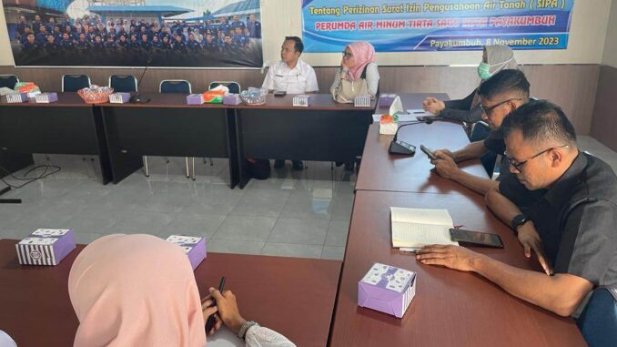 PAMTIGO Payakumbuh Gelar Forum Konsultasi Publik Pengurusan SIPA.