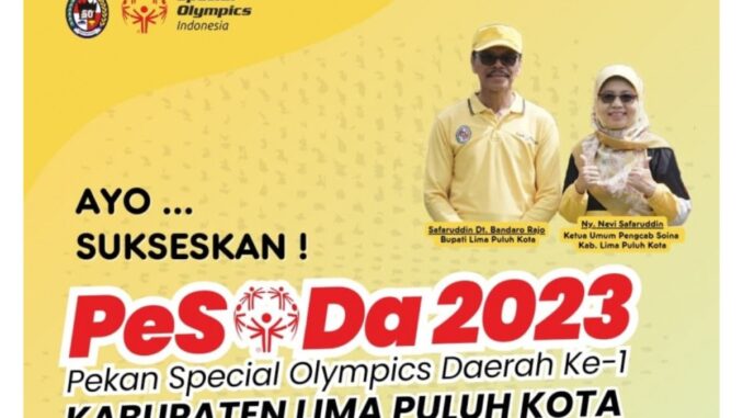 PeSODa Kabupaten Lima Puluh Kota 2023.