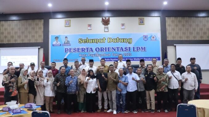 Pemerintah Kota Payakumbuh gelar Orientasi LPM.