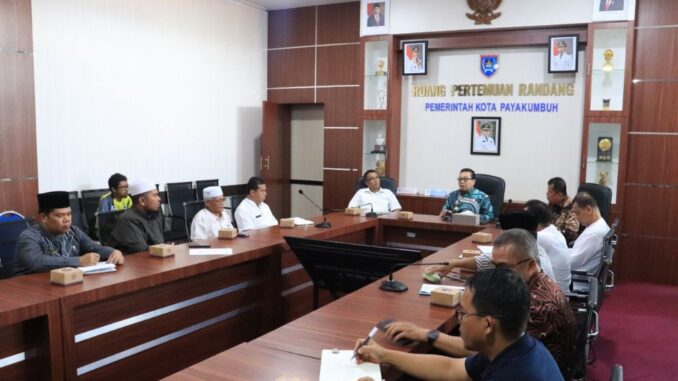 Pemko Payakumbuh bentuk panitia pembangunan Masjid Agung.