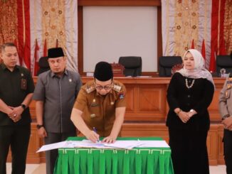 Pemko dan DPRD Payakumbuh tandatangani nota kesepakatan APBD tahun 2024.