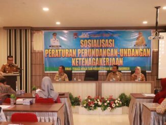 Sosialisasi UU Cipta Kerja yang diselenggarakan Pemko Payakumbuh.