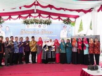 TP PKK Sumatera Utara melakukan evaluasi Desa PAAR di Desa Suka Ramai.