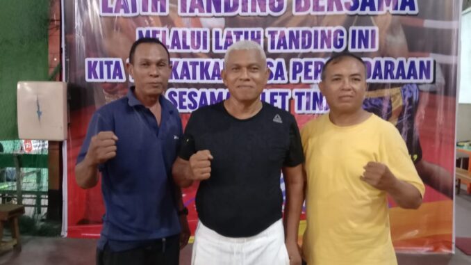 50-an petinju akan Rrmaikan latih tanding Garuda Sakti BC.