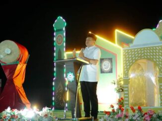 Bupati Zahir resmi tutup MTQ ke-XVII di Desa Sei Bejangkar.