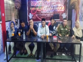 KPU Tanah Datar gelar Sosialisasi Pemilu 2024 bersama awak media.