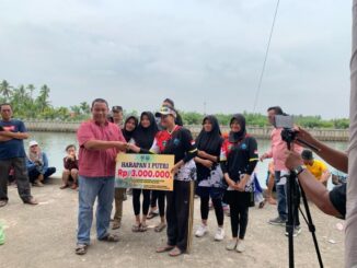 Klub dayung Anugerah Cinta Terbaik di Kejurda Se-Pessel 2023.