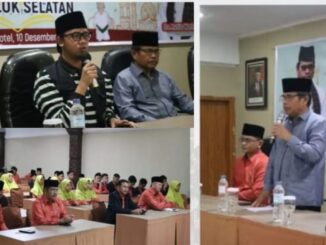 Pelepasan Kafilah Bukittinggi menuju MTQ Sumbar ke-40 oleh Walikota Erman Safar.