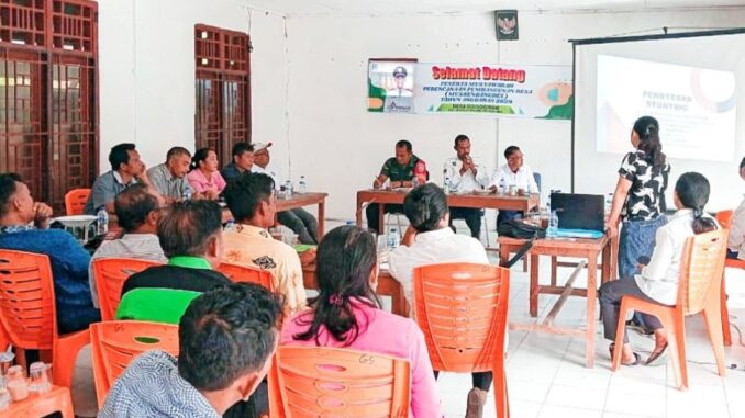 Pemdes Goiso'oinan gelar Musrenbangdes.