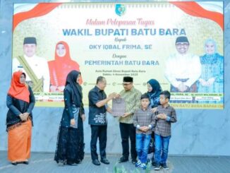 Pemerintah Kabupaten Batu Bara menggelar Malam Perpisahan dengan Wakil Bupati Batu Bara Oky Iqbal Frima.