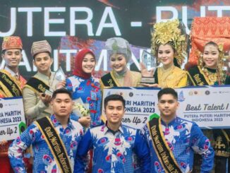 Putera Puteri Maritim Sumbar Berhasil Rebut Runner Up 2 Dan Best Talent pada PPMI 2023. (Dok. Istimewa)