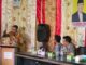 Sosialisasi Penanggulangan Bencana di Jorong Mandiangin Nagari Katiagan.