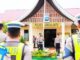 Waka Polres Sawahlunto KOMPOL Asnomi Nanda, S.H, Pimpin Pelaksanaan Apel Gelar Pasukan Operasi Lilin Singgalang Tahun 2023.