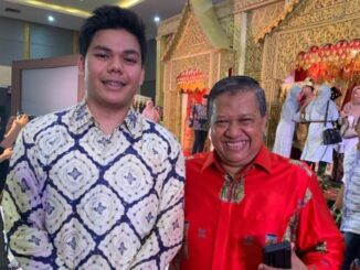 Adhiqhy Putera Imansyah Presiden ALSA Indonesia, bersama Dekan FHUK Unand DR. Ferdi, SH. MH.